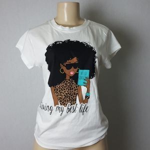 New Living My Best Life Short Sleeve Shirt